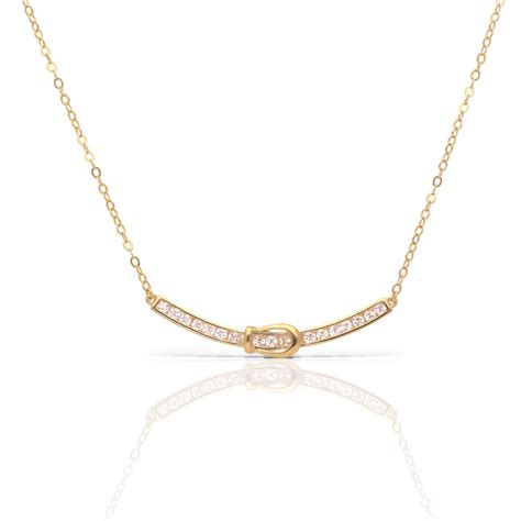 Glam Dash Necklace: Sterling Silver – Luxevogue