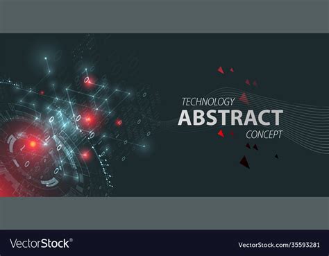 Abstract Technology Vector Circle 的图像结果