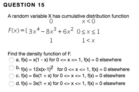 Image result for Distribution Function of a Random Variable