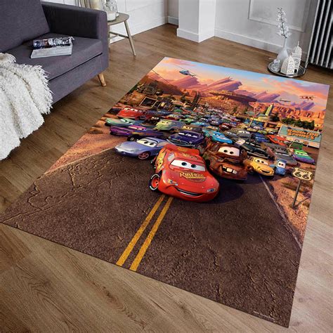 Cars Rug Lightning Mcqueen Rug Car Movie Rug Sports Rug - Etsy