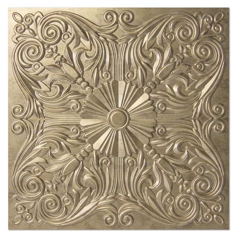Art3d Decorative Ceiling Tile 2x2 Glue up, Lay in Ceiling Tile 24x24 ...