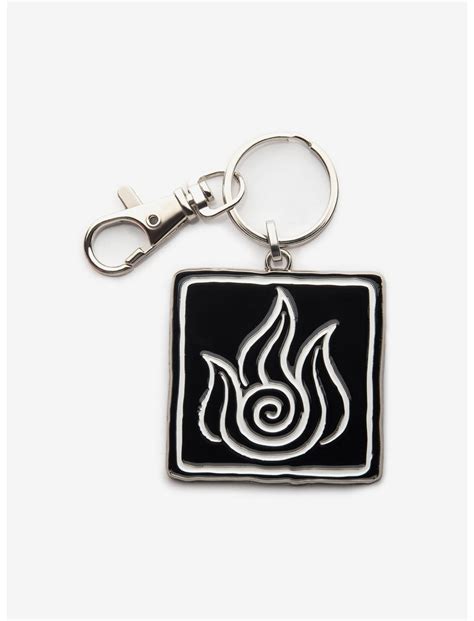 Avatar: The Last Airbender The Fire Nation Symbol Keychain | Hot Topic