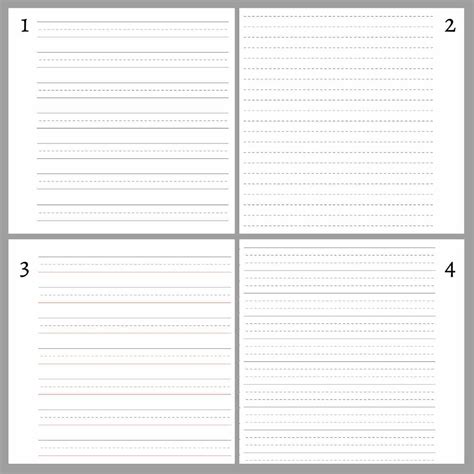 Free printable dotted lined paper for handwriting, Download Free printable dotted lined paper ...