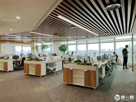 简约欧式办公室装修案例一-办公空间-上海办公室装修可鼎设计有限公司