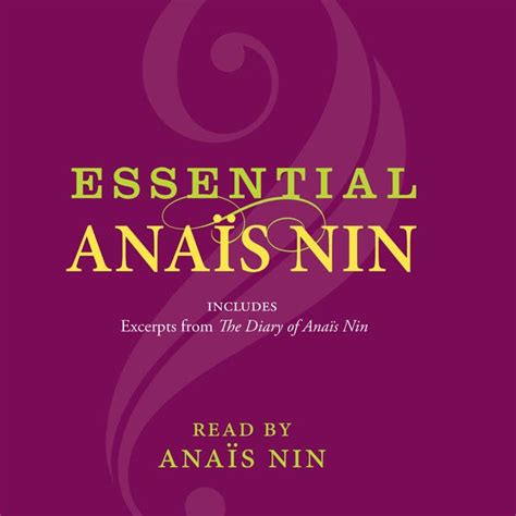 Essential Anais Nin: Excerpts from her Diary and Comments - Audiobook ...