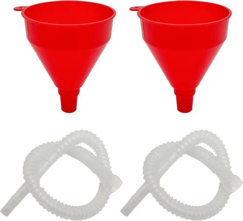 Amazon.com: Suvnie 2 PCS Funnels for Automotive Use, Flexible Plastic ...
