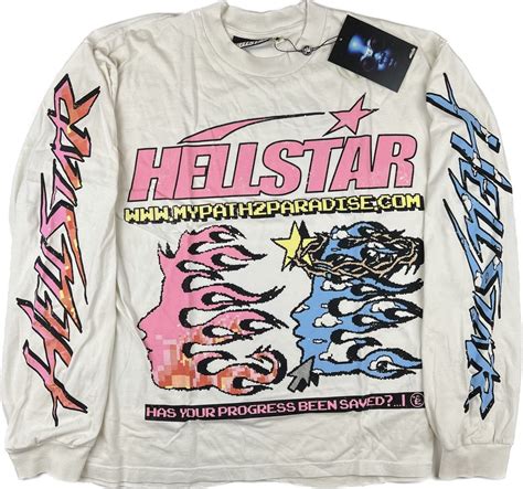 HELLSTAR Hellstar Pixel Long Sleeve T-shirt | Grailed