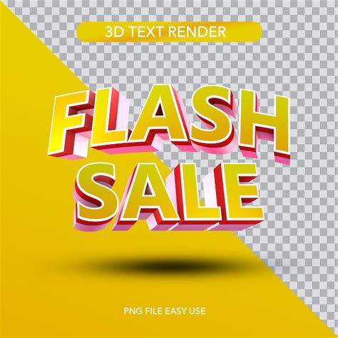 Flash sale | Premium PSD