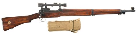 Winchester Pattern 1914 MK I* W(T) Sniper Rifle with Matching Scope