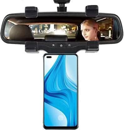 B M C Car Mobile Stand Holder for Rear View Mirror Mount Stand Anti ...