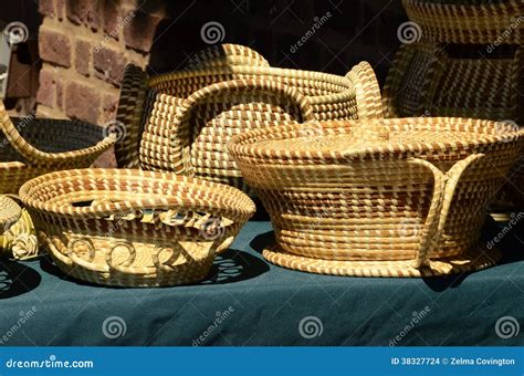 Charleston South Carolina Sweetgrass Baskets Stock Photo - Image of south, sold: 38327724