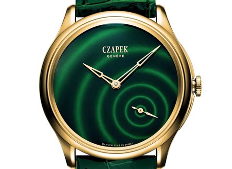 Czapek Promenade Goutte de Rosée Debuts with Green Grand Feu Enamel ...
