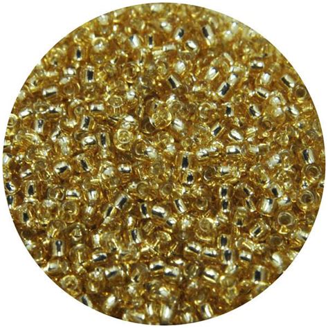 Buy Miyuki Gold Color Moti/Spherical Beads – embroiderymaterial.com