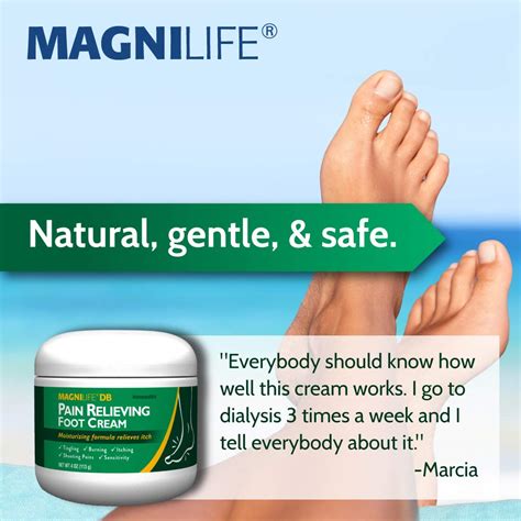 Buy MagniLife DB Pain Relieving Foot Cream, Calming Relief for Burning ...