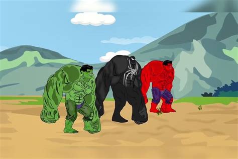 哥斯拉游戏动画：大块头绿巨人与毒液大战哥斯拉_哥斯拉_毒液_绿巨人