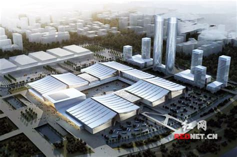 长沙国际会展中心主体场馆开建 一期工程明年10月竣工_新浪新闻
