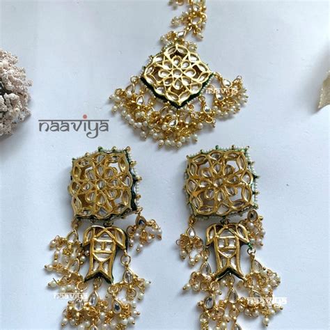 Buy Kundan Earrings Online In India - Etsy India