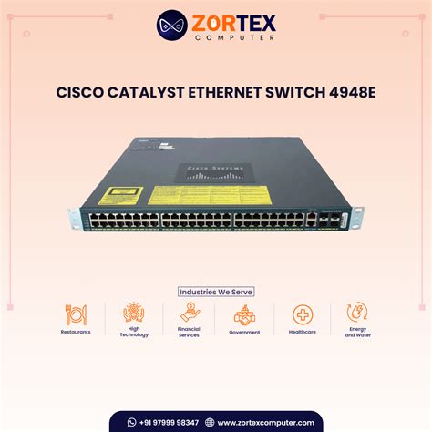 Cisco Catalyst Ethernet Switch 4948E
