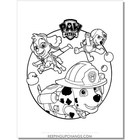 Free Paw Patrol Printable Coloring Pages [2025]