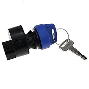 LSSOCH Ignition Switch with Key 86405634 Compatible with New Holland T ...