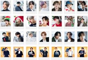 Printnet Pack of 28 BTS Photo cards Collection for Fans | HD+ Quality ...
