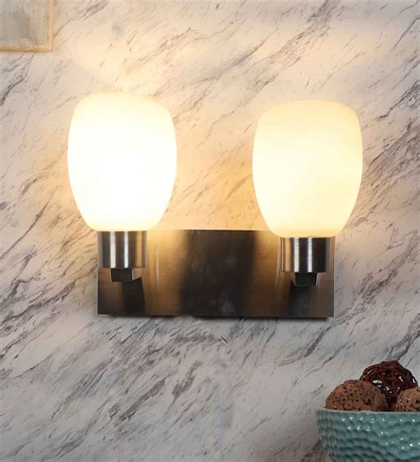 Twintown Silver Iron Wall Light | Z-590-2W | Included Bulb | Eliante b