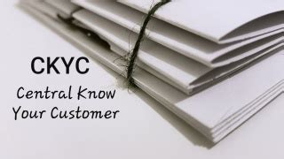 CKYC KYA HAI | CKYC FULL FORM IN HINDI