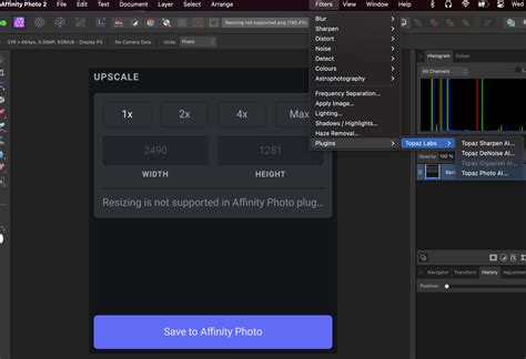 Ad support for upscaling of images with Topaz Gigapixel and Photo AI ...
