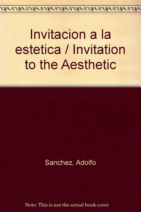 Buy Invitacion a la estetica / Invitation to the Aesthetic Book Online ...