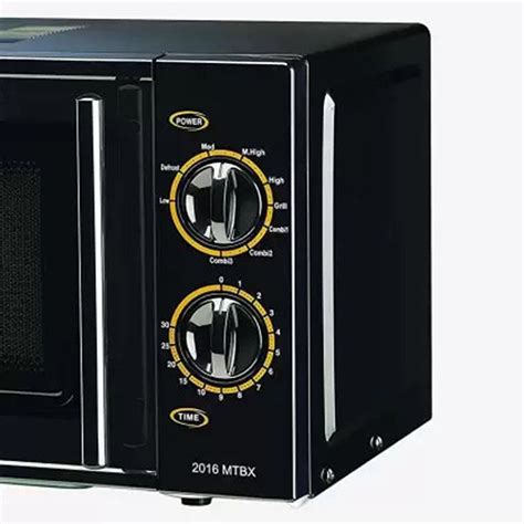 Buy Bajaj 20L Solo Microwave Oven (20 MT DLX) in Black – Bijli Ki Dukan
