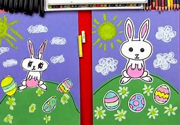 Image result for Easter Bunny Kids Art