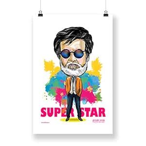 Buy Doodle MONKSUPER Star - White BG Poster-12x18INCH Wall Street ...