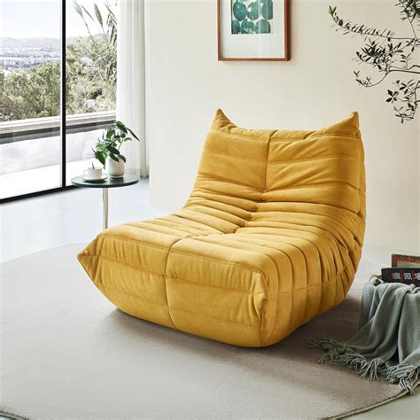 Amazon.com: Bean Bag Chair for Adults, Fireside Chair, Lazy Floor Sofa ...