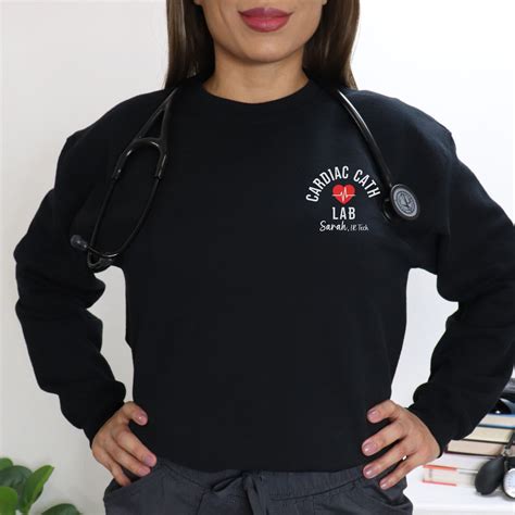 Personalized Cath Lab Shirt, Cath Lab Nurse Sweatshirt, Cath Lab Gift ...