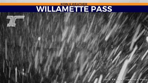 OR weather: Winter weather issues possible starting Sunday in Cascades