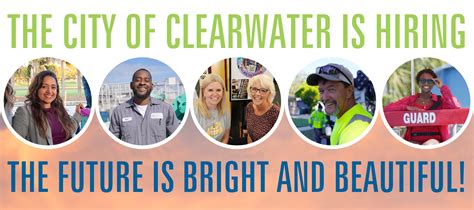 WE'RE HIRING! Work with us at the City of Clearwater - February 2024