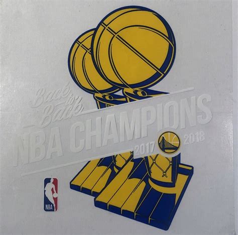Nba Champions Logo 2018 Golden State Warriors Show Off NBA