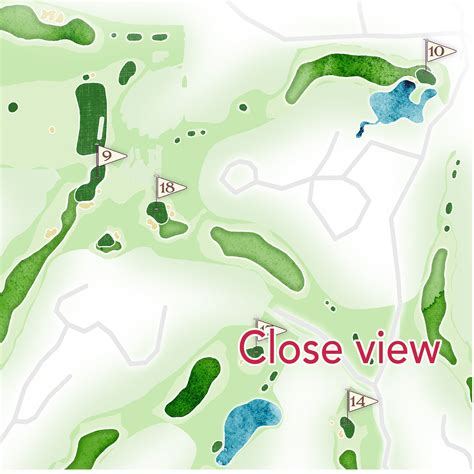 Chaparral Pines Golf Course Map Arizona Course Layout AZ - Etsy
