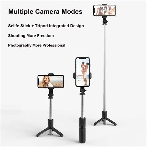 Buy KOMI Selfie Stick - 4 in 1 Selfie Stick Tripod Extendable Phone ...