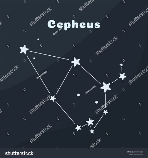 Cepheus Constellation Star Names 88 Constellations Of The Night Sky