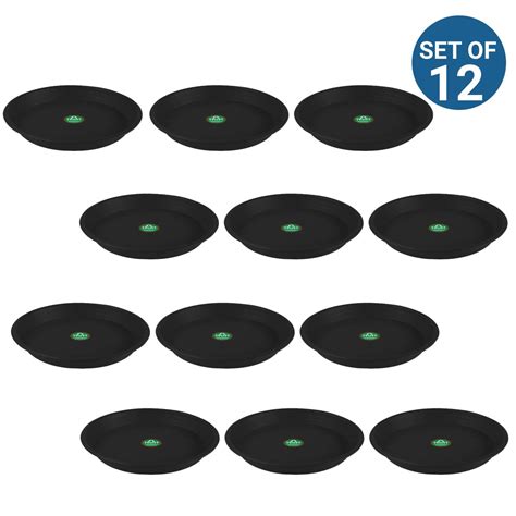 TrustBasket UV Treated 9.2 inch Round Bottom Tray(Plate/Saucer) Suitab