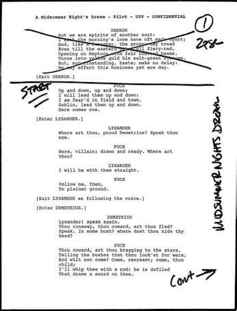 Image result for Table Read Script