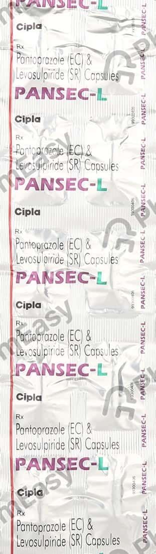 Pantocid L Strip Of 10 Capsules: Uses, Side Effects, Price, Dosage ...