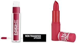 Buy INSIGHT Non Transfer Liquid Lipstick- Cocoa Plum| Waterproof| Matte ...