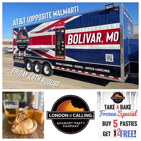 Bolivar, MO - London Calling Pasty Food Truck at AT&T, 2520 S ...