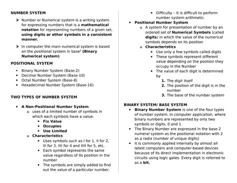 Image result for Basic Number System