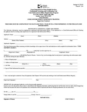 Form D - Texas Department Of State Health Services - Dshs State Tx ...