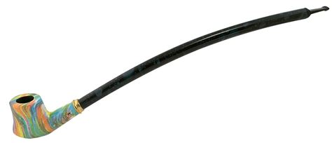 Buy 15” Shire Pipes Cherrywood Rainbow Colored Tobacco Pipe - Long ...