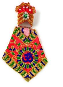 shinde exports Shirdi Sai Baba statue dress/ idol vastra /shawl for 9 ...