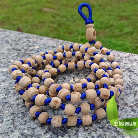 KRISHNA TULSI Japa Mala 10mm All Equal Beads Size - Tulsi Mala